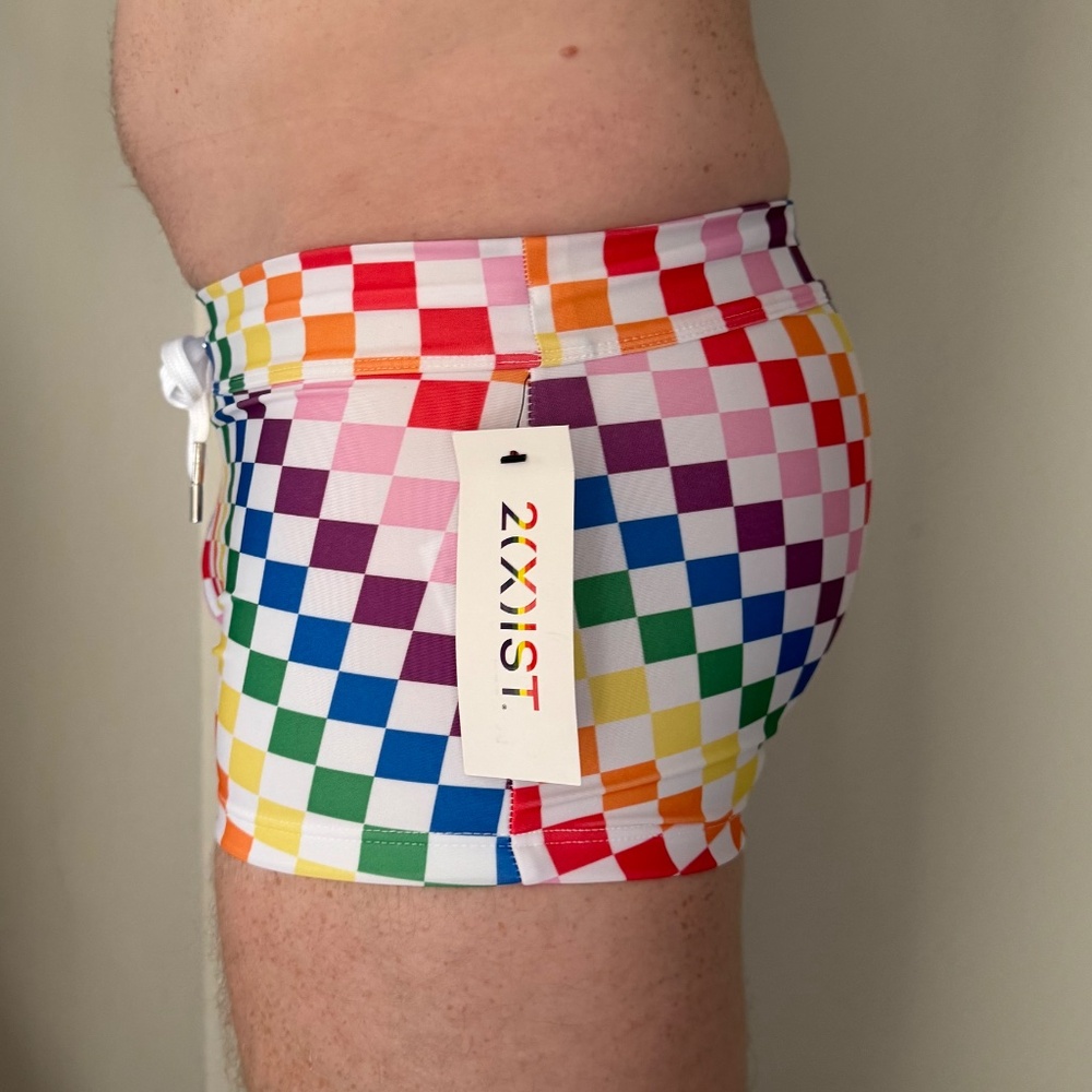 2xist Pride Swim Trunk - Small - Picture 4 of 5